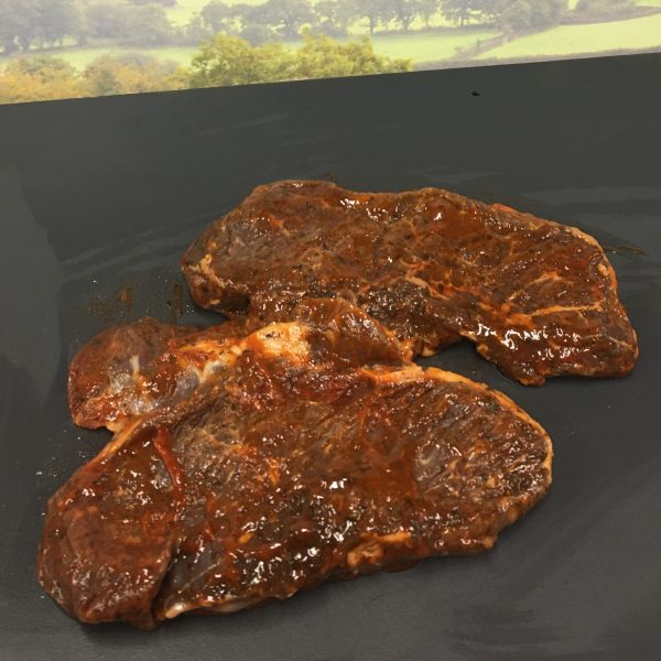 Minty Lamb Leg Steaks