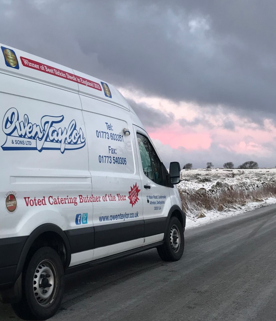 Van at beeley
